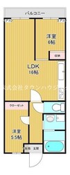 日商岩井大岡山第2マンションの物件間取画像